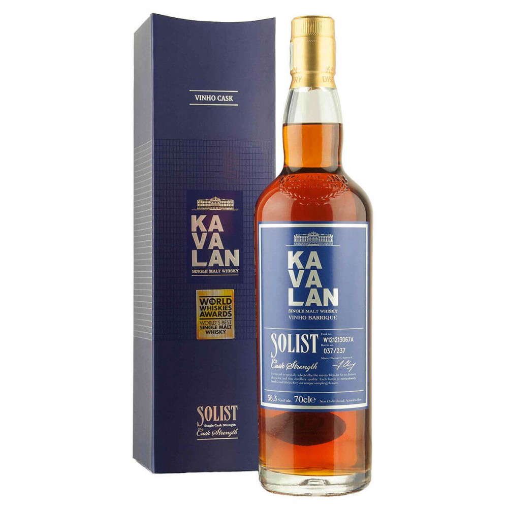Kavalan Vinho Barrique Cask Strength Solist